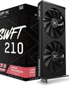 Placa de Vídeo AMD XFX Radeon RX 6600 8GB DDR6 – RX66XL8LFDQ