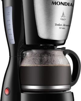 Cafeteira Elétrica Dolce Arome, Mondial, Preto, 800W, 110V – C-32 32X