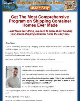 Shipping Container Home Made Easy