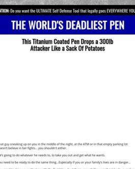 Stinger Self-Defense Tactical Pen – Survival Life