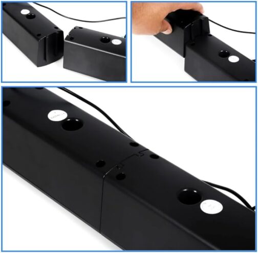 Caixa De Som Potente Pc Notebook Computador Smart Tv Usb P2 caixas gamer alto falante mini caixinha Soundbar - Imagem 6