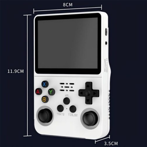 R36S Retro Handheld Game Console, Dual 3D Joystick, Built-in 20+ Emulators for PSP, N64, PS1, GBA, etc. Comes with 15000+ Games. - Imagem 2