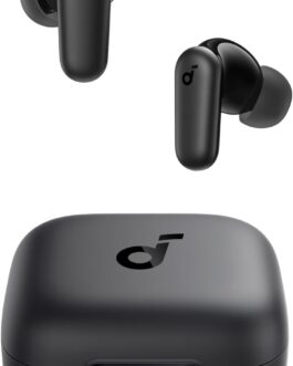 soundcore P30i by Anker, Fones de Ouvido com Cancelamento de Ruído, Graves Poderosos, 45H de Reprodução, Estojo 2-em-1 com Suporte para Celular, IP54, Bluetooth 5.4, Fones Sem Fio