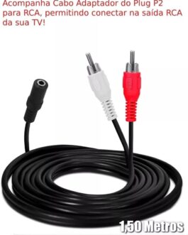 Caixa De Som Potente Pc Notebook Computador Smart Tv Usb P2 caixas gamer alto falante mini caixinha Soundbar