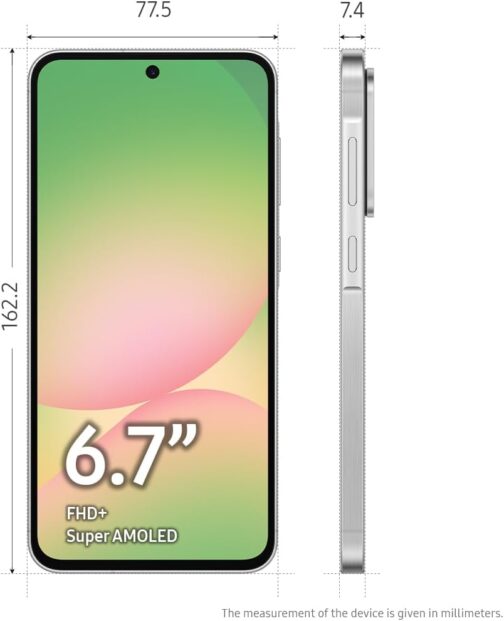 Smartphone Samsung Galaxy A56 5G 256GB, 8GB RAM, Câmera 50MP, IP67, Super AMOLED 6.7", Recursos AI, Cinza - Imagem 12