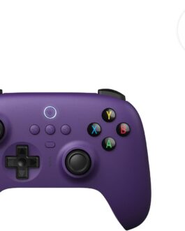 8Bitdo Ultimate 2.4G Wireless Controller, Hall Effect Joystick Update, Gaming Controller with Charging Dock for PC, Android, Steam Deck & Apple, Purple