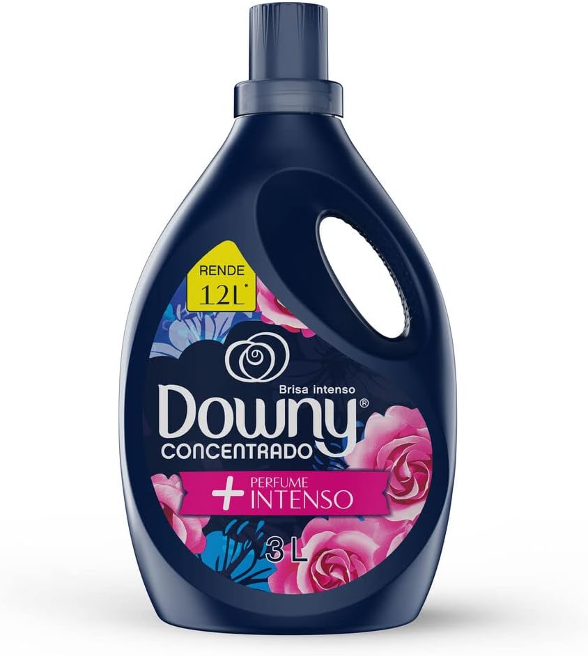 Downy Amaciante Concentrado Brisa Intenso Com Perfume Mais Intenso◊ Que Dura Por Mais Tempo* E Proteção Contra Maus Odores° 3L