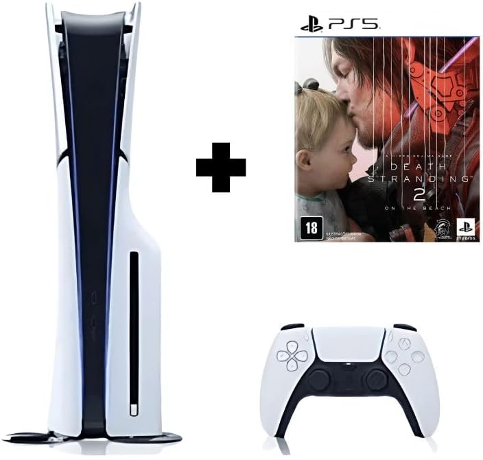 Console PS5 c/Drive Slim 1TB + D. Stranding 2