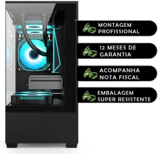 Computador CPU PC Gamer Intel Core i5 3.6GHz Memoria Ram 16GB SSD 240GB - Imagem 5
