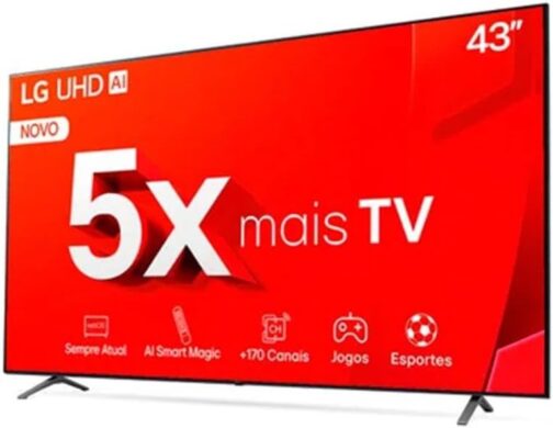 TV LG 43" LED 4K UHD Smart Pro 43TU801C0SA.AWZ - Imagem 3