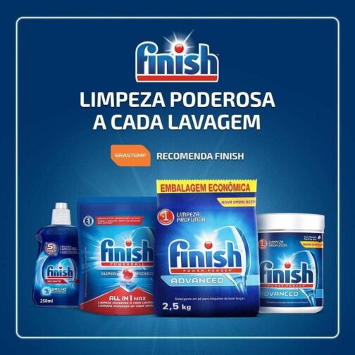 Finish Detergente para Lava Louças em Pó 2,5kg - Imagem 5