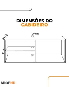 Rack Suspenso Mdf Para Tv Dvd Video Game Nicho Painel 90cm (Preto)