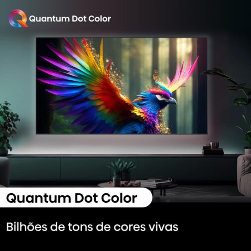 Hisense Smart TV UHD 4K Mini LED 55" Polegadas 55U6N Google TV, Processador com AI, HDR10+, Dolby Atmos, Sports Mode, Game Mode Plus e Compatível com Alexa - Imagem 10