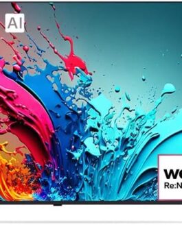 Smart TV 4K 50″ LG QNED 50QNED85T Processador α8 AI Painel 120Hz Local Dimming Design Super Slim FreeSync webOS 24