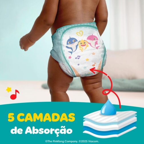 Fralda descartável Pampers Supersequinha, Tamanho G 80 Unidades - Imagem 6