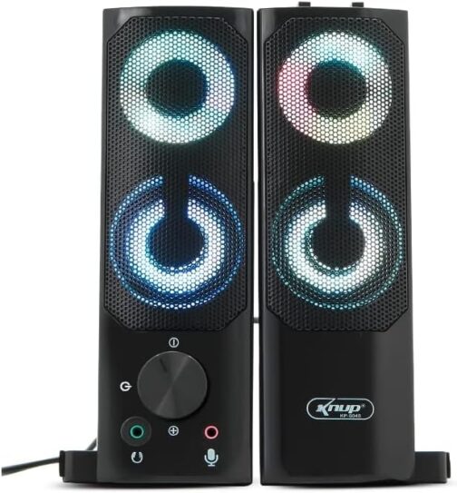 Caixa De Som Potente Pc Notebook Computador Smart Tv Usb P2 caixas gamer alto falante mini caixinha Soundbar - Imagem 8