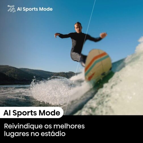 Hisense Smart TV UHD 4K Mini LED 55" Polegadas 55U6N Google TV, Processador com AI, HDR10+, Dolby Atmos, Sports Mode, Game Mode Plus e Compatível com Alexa - Imagem 14