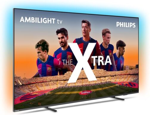 PHILIPS, Smart TV, The Xtra QD-Mini LED 65" 4K 120 Hz, 65PML9118/78, Ambilight, Google TV, P5, DTS Play-Fi, Freesync, Dolby Vision e Atmos, 40 WRMS - Imagem 3