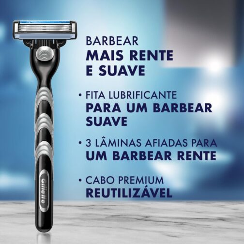 Gillette Mach3 - Refil Para Barbear, 16 Unidades - Imagem 2