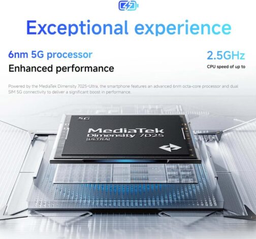 Smartphone Xiaomi Redmi Note 14 Pro+ Plus 5G Azul Frost Blue 8GB RAM 256GB ROM NFC Modelo 24115RA8EG - Imagem 2