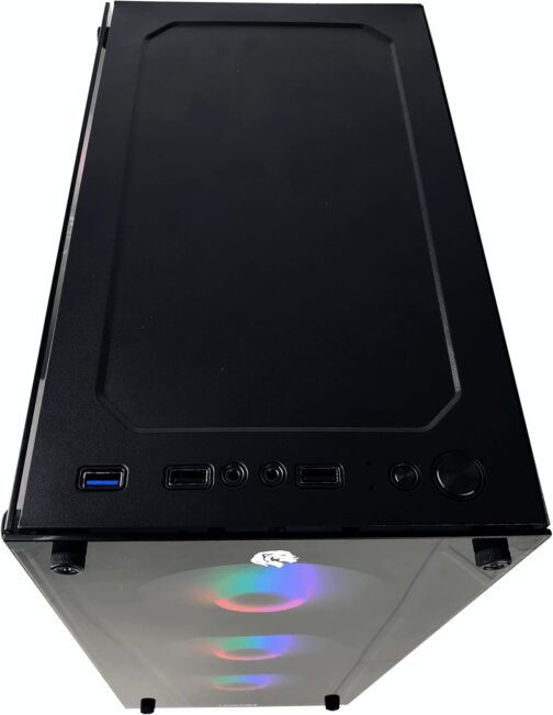 PC CPU GAMER COMPLETO INTEL I5 SSD 240GB MEMORIA RAM 16GB DDR3 1600MHZ GIGALAN WIFI GABINETE GAMER FONTE - Imagem 4