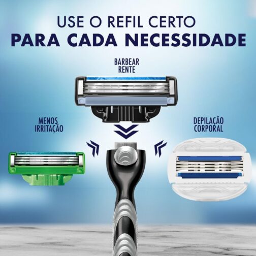 Gillette Mach3 - Refil Para Barbear, 16 Unidades - Imagem 6