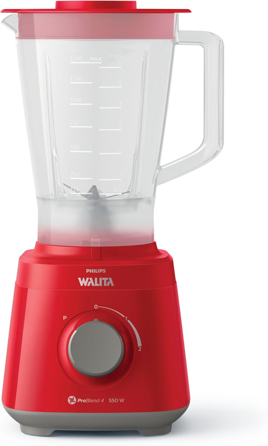 Liquidificador Daily Philips Walita 2L, 550W, 110V, Vermelho – RI2110/41