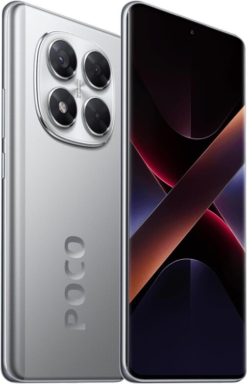 Smartphone Xiaomi Poco X7 5G NFC Silver (Prata) 12GB RAM 512GB ROM [24095PCADG] - Imagem 5