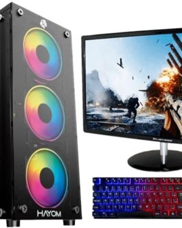 PC GAMER AMD RYZEN 5 4600G – 16GB DDR4 – NVME 480GB – RADEON VEGA 7 – MONITOR 19” – KIT GAMER RGB