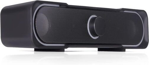 Knup Caixa De Som Gamer Pc Tv Notebook Com Led Rgb P2 Usb Potente, preto, KP-RO803 - Imagem 4