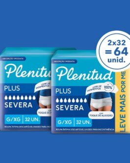 Plenitud Roupa Íntima Plus para Incontinência G/XG – 64 un