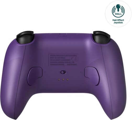 8Bitdo Ultimate 2.4G Wireless Controller, Hall Effect Joystick Update, Gaming Controller with Charging Dock for PC, Android, Steam Deck & Apple, Purple - Imagem 4