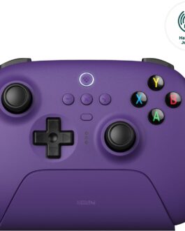 8Bitdo Ultimate 2.4G Wireless Controller, Hall Effect Joystick Update, Gaming Controller with Charging Dock for PC, Android, Steam Deck & Apple, Purple