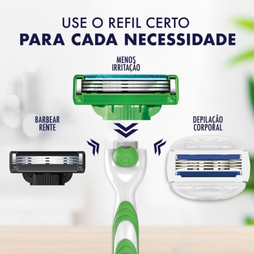 Carga para Aparelho de Barbear Gillette Mach3 Sensitive 16 unidades - Imagem 7