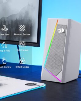 Caixa de Som Gamer Redragon Anvil RGB Branco – GS520W