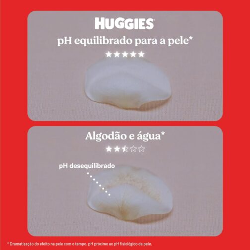 Lenços Huggies Higiene Superior Limpam 2x Mais com 288 unidades - Imagem 8