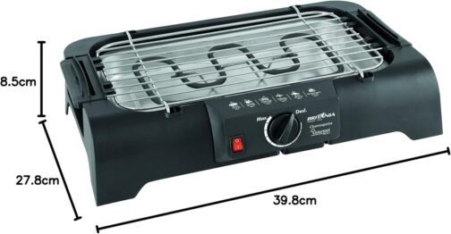 Churrasqueira, Gourmet Bcg1 N, 1200w, Preto, 110v, Britânia - Imagem 8