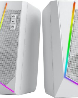 Caixa de Som Gamer Redragon Anvil RGB Branco – GS520W