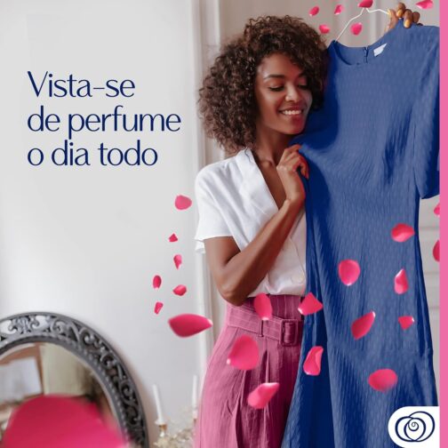 Downy Amaciante Concentrado Brisa Intenso Com Perfume Mais Intenso◊ Que Dura Por Mais Tempo* E Proteção Contra Maus Odores° 3L - Imagem 7