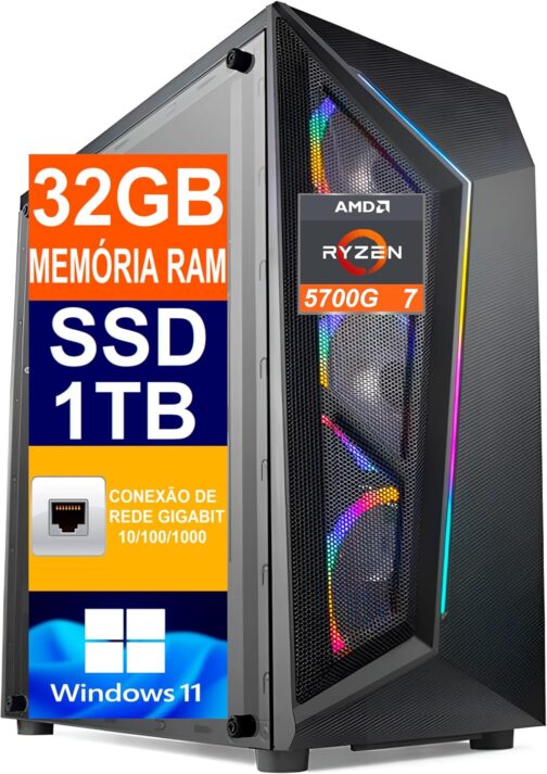 Desktop AMD Gamer Completo