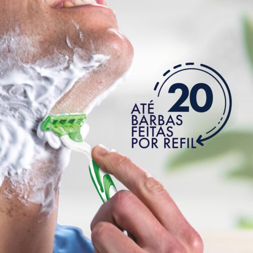 Carga para Aparelho de Barbear Gillette Mach3 Sensitive 16 unidades - Imagem 6