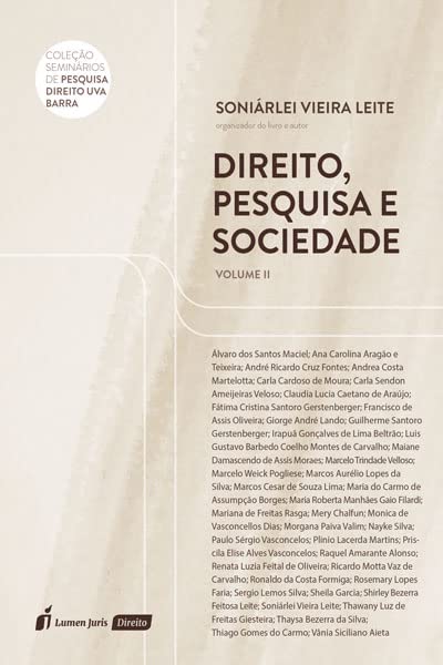 Direito, Pesquisa e Sociedade – Volume II – 2022