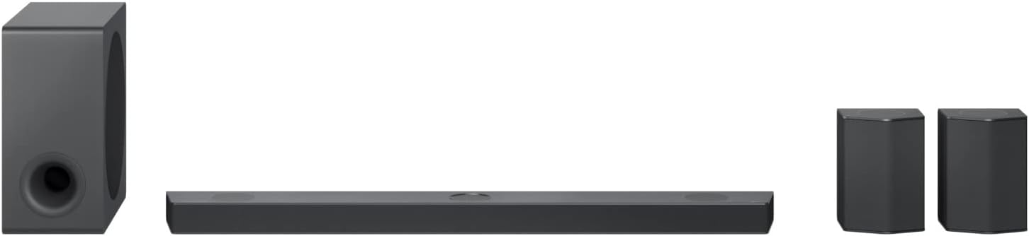 LG Home Theater Sound Bar 810W RMS, 9.1.5, Triplos Canais de Disparo, Imax, Dolby Atmos, DTS X, Alexa, Google - S95QR - Imagem 2