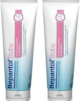 Kit com 2 Cremes Pomada de Assadura 120gr Cada – Bepantol