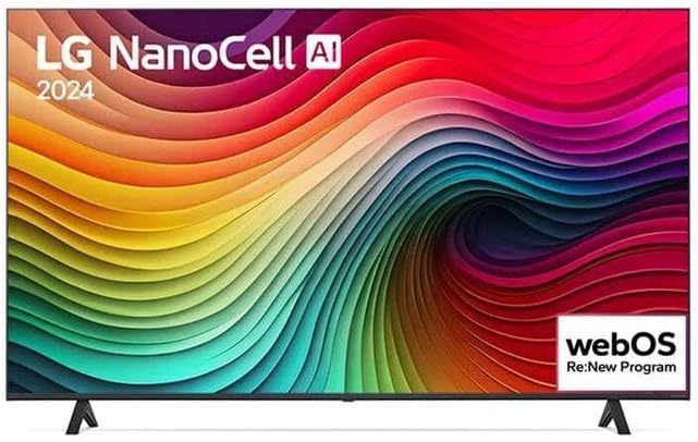 Smart TV 4K 75″ LG NanoCell 75NANO80T Processador α5 Ger7 AI Hub de Esportes Alexa/Chromecast integrado webOS 24 Controle Smart Magic Smart TV 4K 75″ LG NanoCell 75NANO80T Processador α5 Ger7 AI Hub de Esportes Alexa/Chromecast integrado webOS 24 Controle Smart Magic