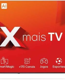 Smart TV 4K 75″ LG NanoCell 75NANO80T Processador α5 Ger7 AI Hub de Esportes Alexa/Chromecast integrado webOS 24 Controle Smart Magic