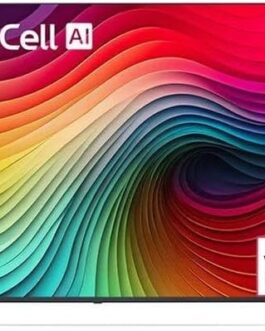 Smart TV 4K 75″ LG NanoCell 75NANO80T Processador α5 Ger7 AI Hub de Esportes Alexa/Chromecast integrado webOS 24 Controle Smart Magic