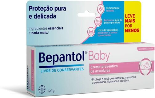 Kit com 2 Cremes Pomada de Assadura 120gr Cada - Bepantol - Imagem 4