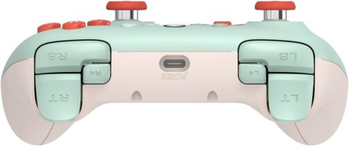 8Bitdo Ultimate 2C Wired Controller for Windows PC and Android, with 1000Hz Polling Rate, Hall Effect Joysticks and Hall Triggers, and Remappable L4/R4 Bumpers (Mint) - Imagem 3