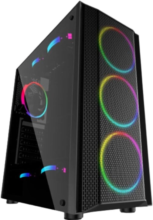 PC Gamer Completo 3green Hunter, Intel Core i7, 16GB RAM, Geforce GTX 1660 Ti 6GB, SSD 512GB, Kit Gamer e Monitor 24" Full HD 75Hz 2ms 3H-001 - Imagem 4